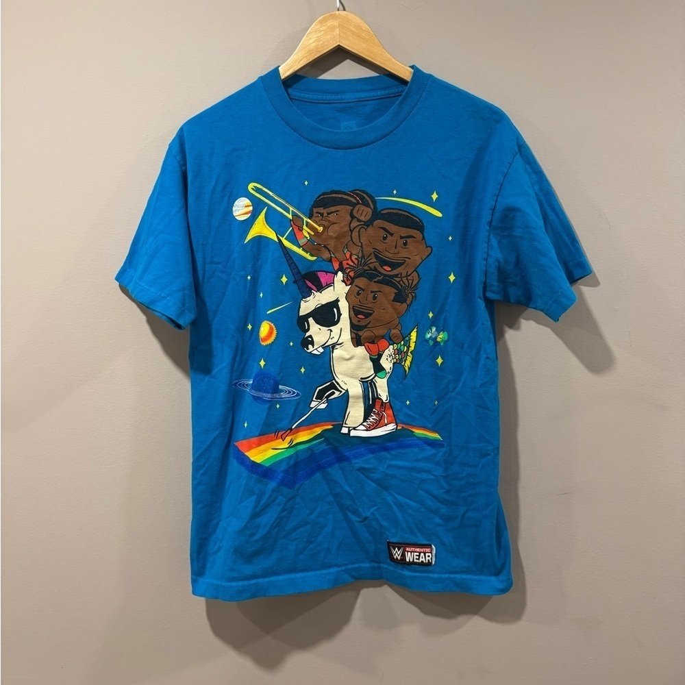 WWE The New Day Wrestling Kofi Kingston Big E Xavier Woods T-Shirt